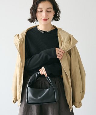 CRAFT STANDARD BOUTIQUE スパンフライスハイネックTEE Black