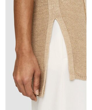 JOSEPH 【洗える】リネンブレンド　タンクトップ Sesame