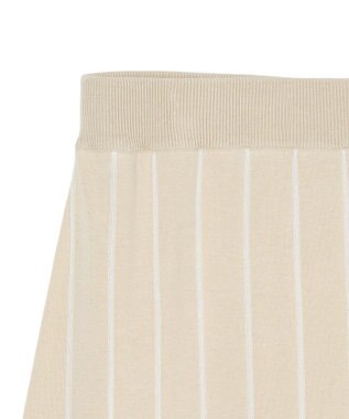 JOSEPH 【洗える】ジオメトリックジャガード　ニットスカート Affogato / Ivory