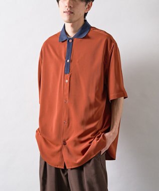 CRAFT STANDARD BOUTIQUE 【クールドライ】バイカラーニット衿ポロシャツ White