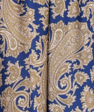 23区 S 【洗える】Ratti ヴィンテージペイズリープリント スカート ブループリント