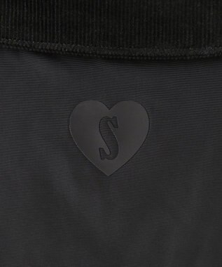 組曲 S 【組曲×setsuko sagittaire】リバーシブルバレル ダウンコート ブラック系