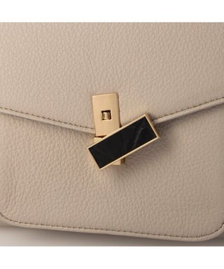 UNBILLION ペルケ perche / カブセロテート2wayショルダー ライトグレー