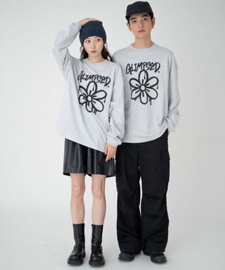 WEGO 【ユニセックス着用ITEM/MLサイズ展開】アソートグラフィックT（LS） 柄6