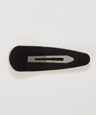 Phoebe 【生産終了】クラッシービジューヘアピン　ベージュ/ベロア ベージュ