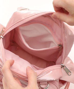 WEGO 【痛バ＆推し活グッズ】きらふわパフィ痛ショルダー ライトピンク