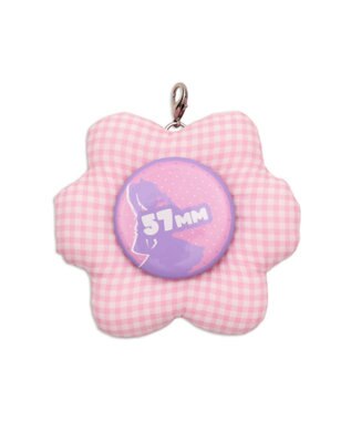 WEGO 【痛バ＆推し活グッズ】きらふわパフィ痛ショルダー ライトピンク