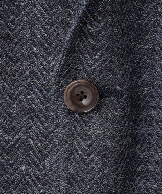 GOTAIRIKU 【宮田毛織】リネンジャージー カーディガンジャケット ネイビー系8