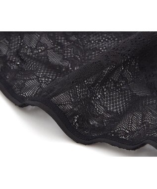 WACOAL MEN WACOAL MEN 【レースブリーフ】 ブリーフ フロント立体設計 通気性 花柄レース 前閉じ 下着 ビキニ メンズ WF1822 /ワコールメン ブラック