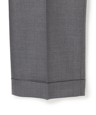 J.PRESS MEN 【J.PRESS ORIGINALS】Peppin Mertno Tropical Piped Stem Trousers / Japan Made ライトグレー系