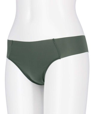 AMPHI Ｔバックショーツ 【BRAGENIC ブラジェニック】 BMI245・BMI745とペア 吸汗速乾 フリーカッティング(後ろ裾) ソング ショーツ PMI545 アンフィ／ワコール カラシ