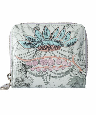 tsumori chisato CARRY Together ラウンドファスナー2つ折り財布 ブラック