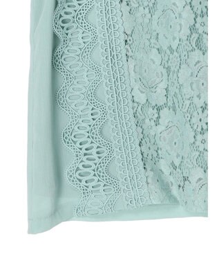 Green Parks ・ＥＬＥＮＣＡＲＥ　ＤＵＥ　イロイロレースブラウス Green