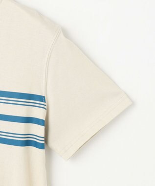 J.PRESS KIDS 【140-170cm】ボーダープリント Ｔシャツ ライトグレー系