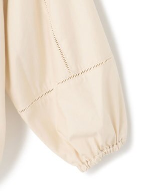 23区 【SLOW/一部店舗限定】ウォッシュドコットンストレッチ ブラウス アイボリー系