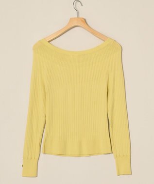 ONWARD Reuse Park 【any SiS】ニット春夏 イエロー