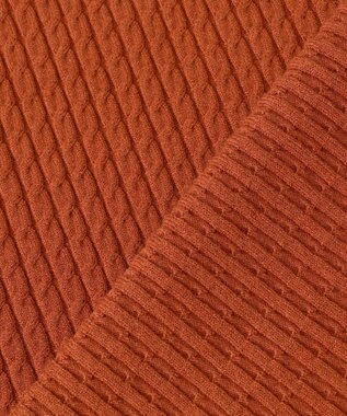 JOSEPH ABBOUD 【洗える/チクチクしない/3シーズン対応】SNOWY タートルネック ニット オレンジ系