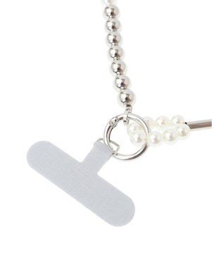 Green Parks ｅｖｅｒｙ　ｗａｌｋ．３ＷＡＹパールスマホショルダー Silver