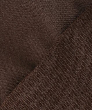 UNFILO L ライトウェイト スリーブレス スウェット ブラウン