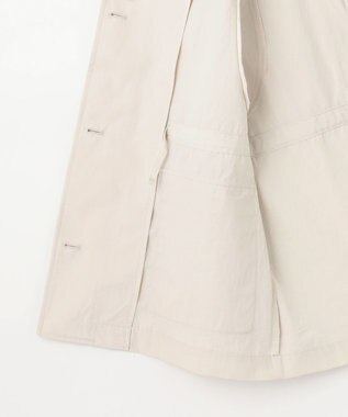 ANY L ミリタリーベスト アイボリー系