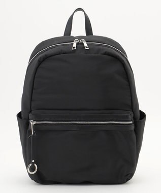 組曲 【PC用ポケット付き】ナイロンポケット バックパック ブラック系