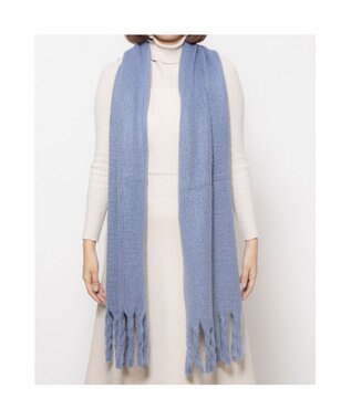 UNBILLION カシュネ cache nez / リサイクルポリラッセルニットストール ブルー