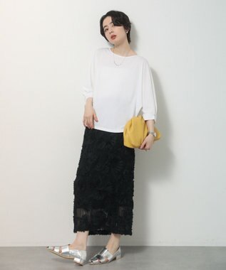 Green Parks 【優秀ブラウス】マルチ機能バックデザインブラウス Off White