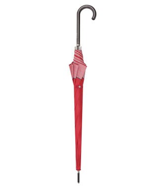 MOONBAT 【WEB限定】POLO RALPH LAUREN（ポロ ラルフローレン）長傘 ワンポイントポロポニー×裾ボーダー 8本骨 レッド