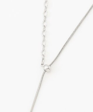 ANY ラリエットネックレス シルバー
