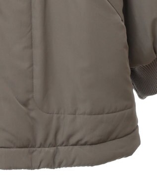 Green Parks ・ｓｗｉｎｇ　ｂｙ　中綿スタンドカラーミリタリーコー Khaki