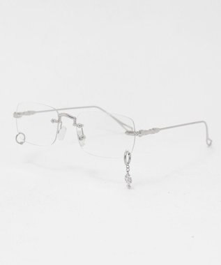 WEGO レンズチャームリムレスアイウェア 柄3