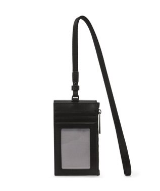 TUMI BELDEN カード・ケース・ランヤード ブラック/ガンメタル