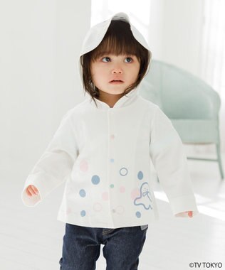 組曲 KIDS 【UVケア】【80-100㎝】シナぷしゅシャボン パーカー