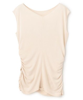BEIGE， MELLE / ギャザートップス Ecru