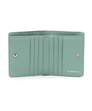 CLATHAS ポリシャス 外BOX二つ折り財布 ミント
