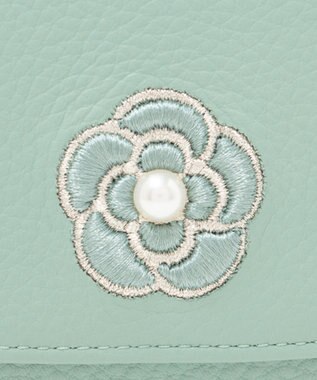 CLATHAS ポリシャス 外BOX二つ折り財布 ミント