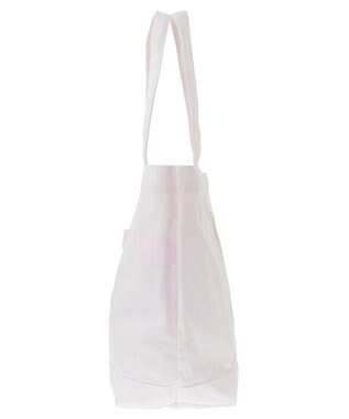 Maison de FLEUR ピンクマニアマルチポケット帆布トートMバッグ Pink