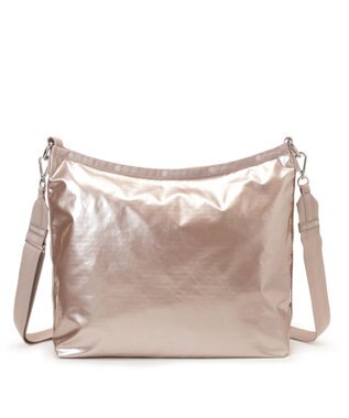 LeSportsac MEDIUM ZIP SHOULDER/ローズゴールドシャイン ローズゴールドシャイン