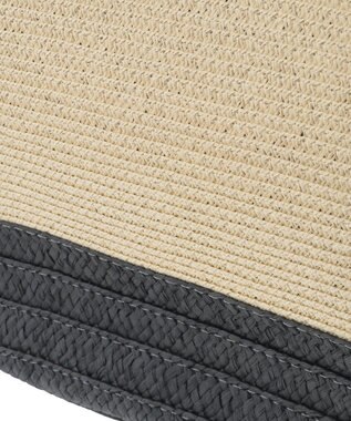 Green Parks ・フリンジバイカラーブレードトート Black