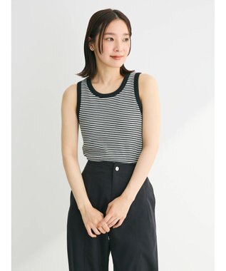 Green Parks ・ＳＵＧＡＲ　ＳＰＯＯＮリブタンクトップ（パット付） Border