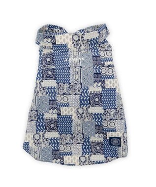 PET PARADISE J.PRESS ペイズリー シャツ 小型犬 ネイビー