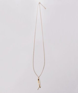 Phoebe 【金属アレルギー対応】ツインカーブYラインネックレス　ゴールド/全長:67～70cm/ニッケルフリー ゴールド