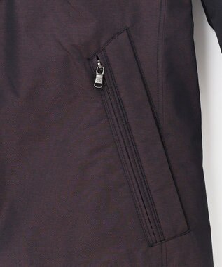 JOSEPH ABBOUD 【2WAY/撥水/7ポケット/ダウンライナー付】 2WAY高機能インターレースメモリー ダウン ブルゾン ワイン系