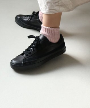 22.5~25.0cm】レザースニーカー ブラック / ASAHI SHOES