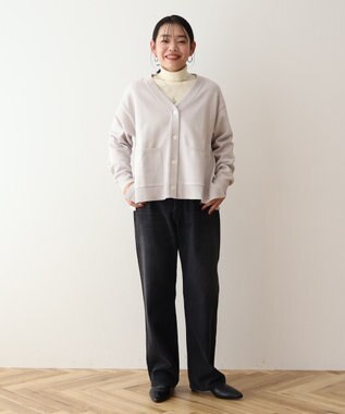 AMERICAN HOLIC Ｖネックニットカーディガン Light Gray
