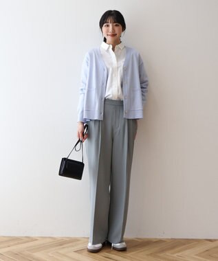 AMERICAN HOLIC Ｖネックニットカーディガン Sax