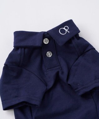 OP／FILA 【Ocean Pacific】ポロシャツ風ドッグウェア ペットウェア ネイビー