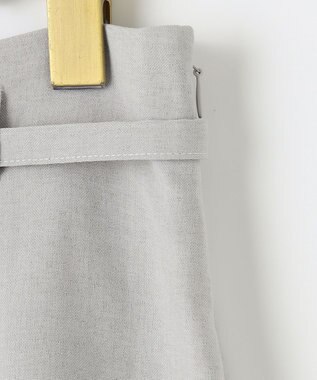 ANY SIS 【セットアップ可】ドライタッチクールマーメイド スカート ライトグレー