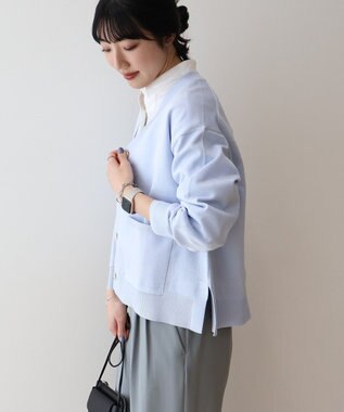 AMERICAN HOLIC Ｖネックニットカーディガン Sax