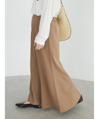 CRAFT STANDARD BOUTIQUE カットジョーゼットスカート Mocha